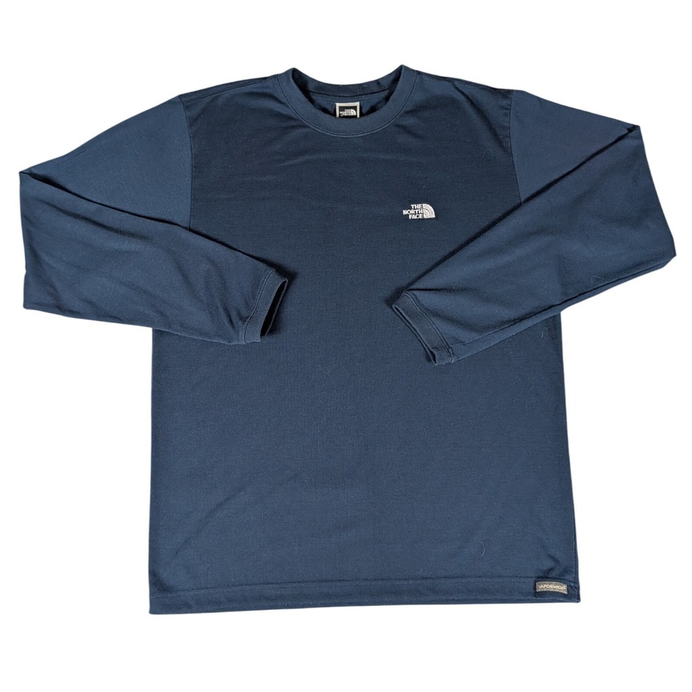The North Face VaporWick Mens Navy Blue Long Sleeve Technical Activewear Shirt